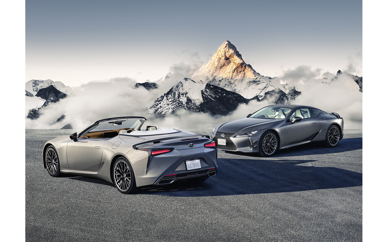 レクサス LC500とLC500コンバーチブルの特別仕様車「PINNACLE」