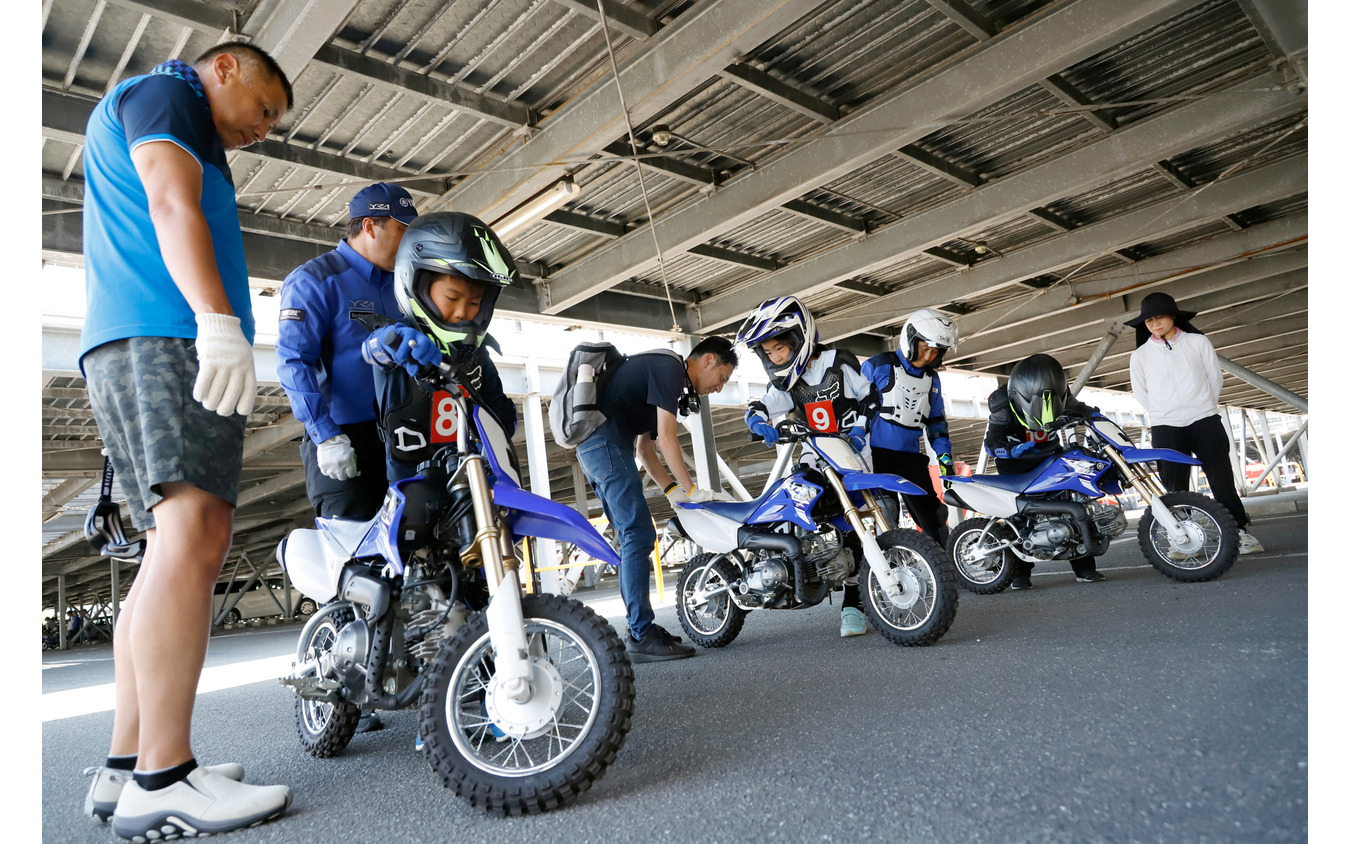 ヤマハ発動機の親子バイク教室