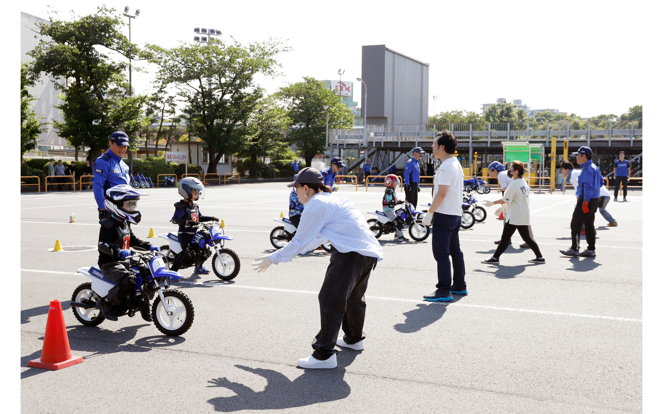 ヤマハ発動機の親子バイク教室