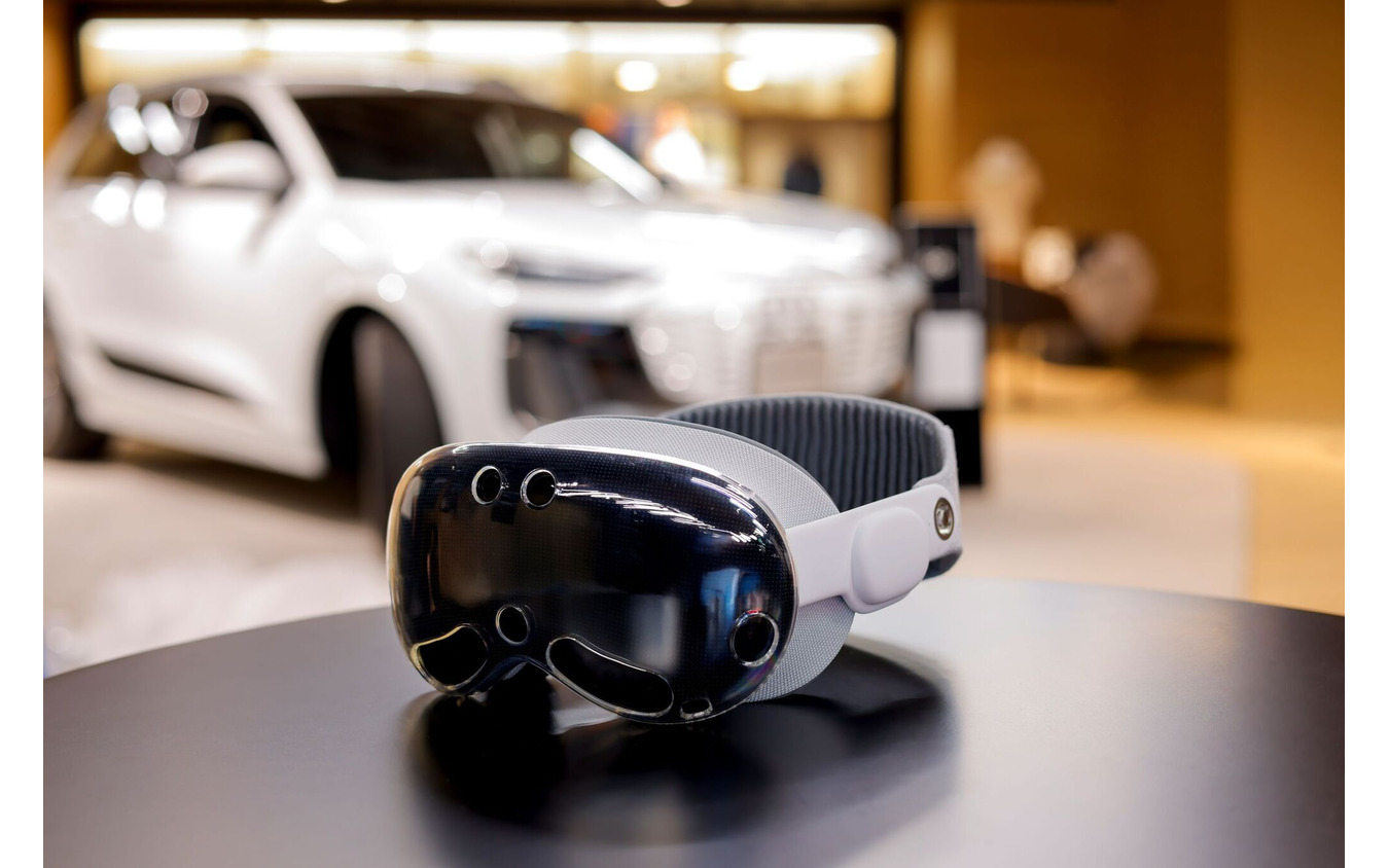 Audi City 銀座でアウディの新型電動SUV『Q6 e-tron』の3Dバーチャル展示開始