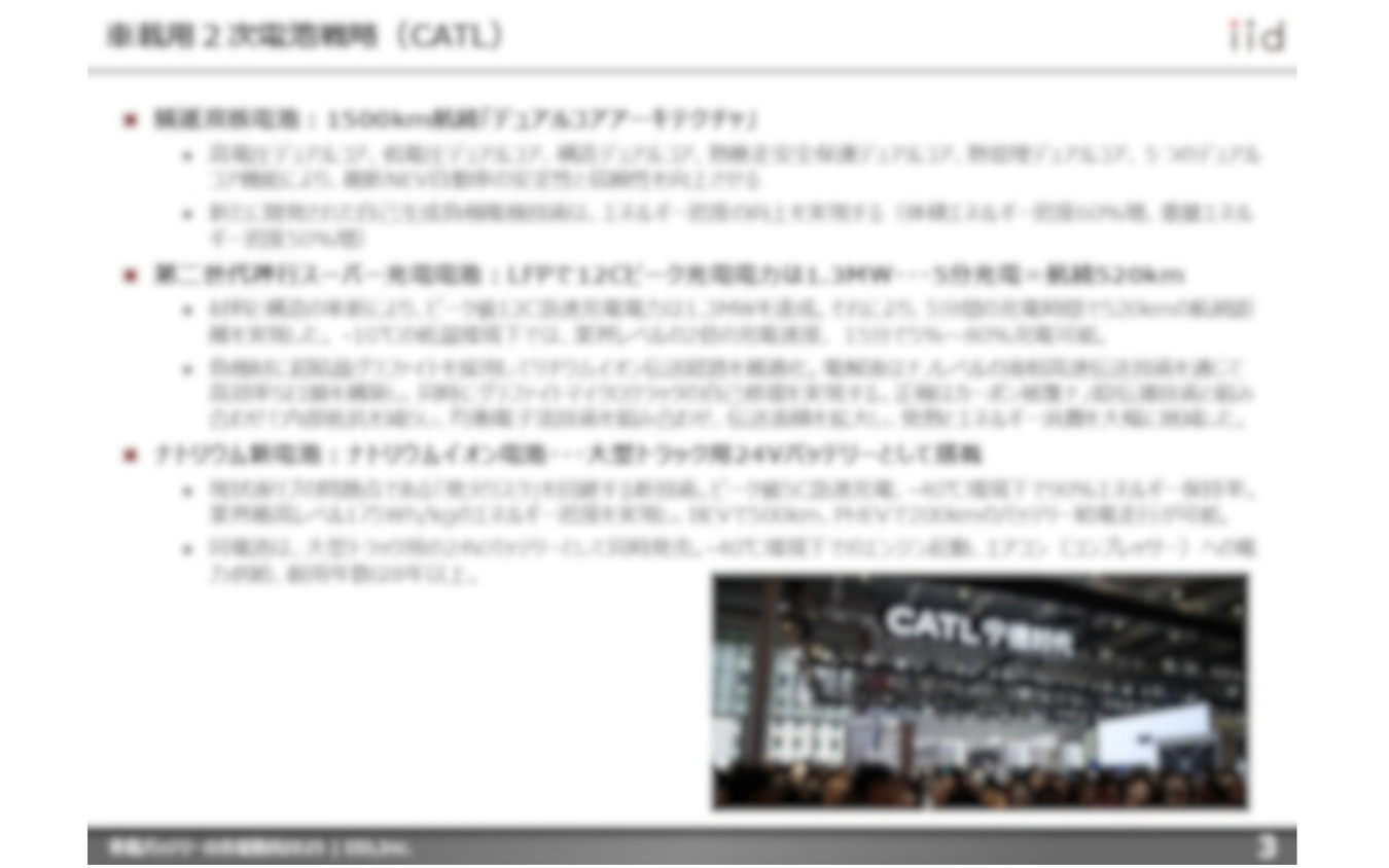 【調査レポート】車載バッテリーの市場動向2025