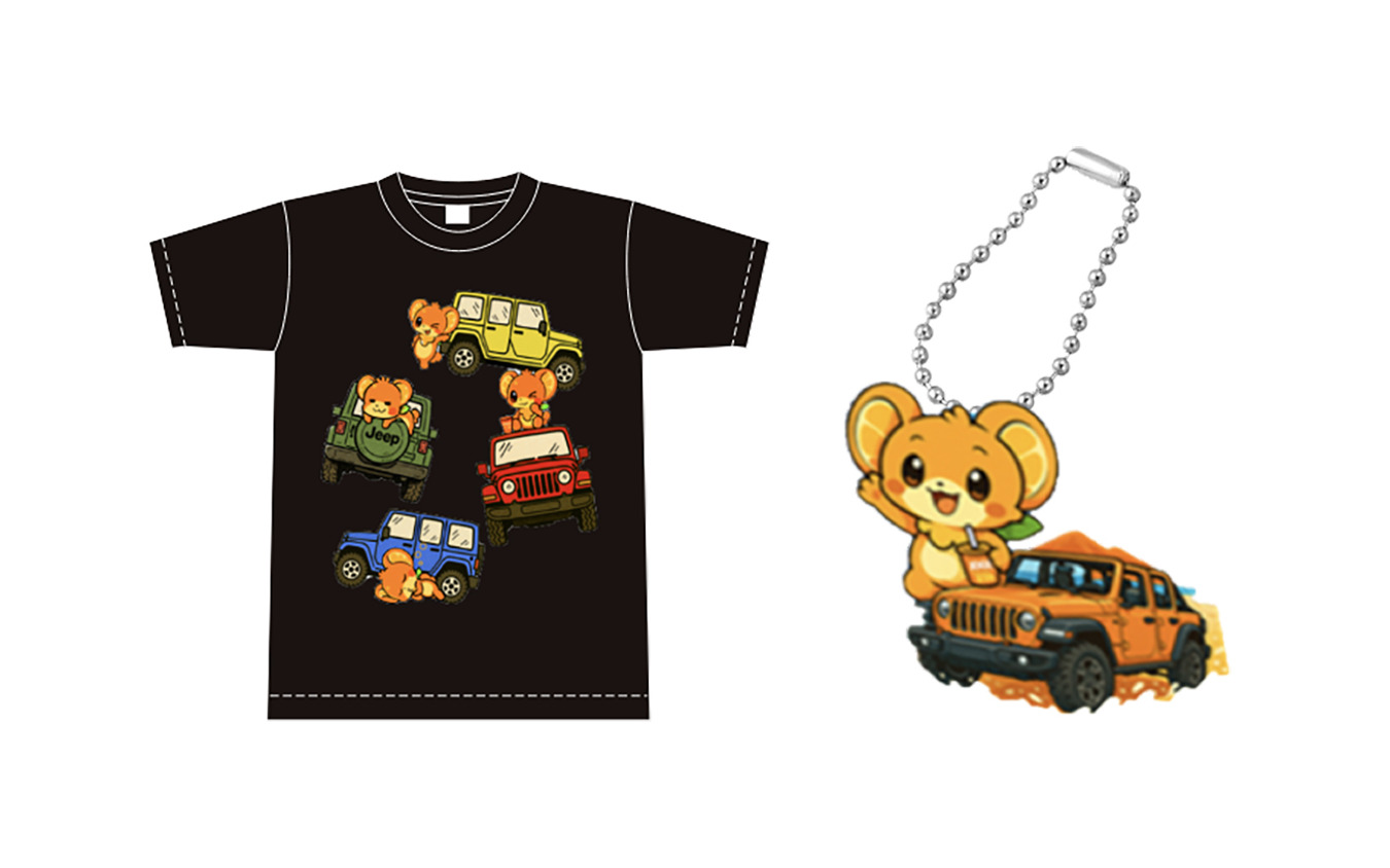IJOOZ の新公式キャラクター「ジュジュ」とのコラボグッズ