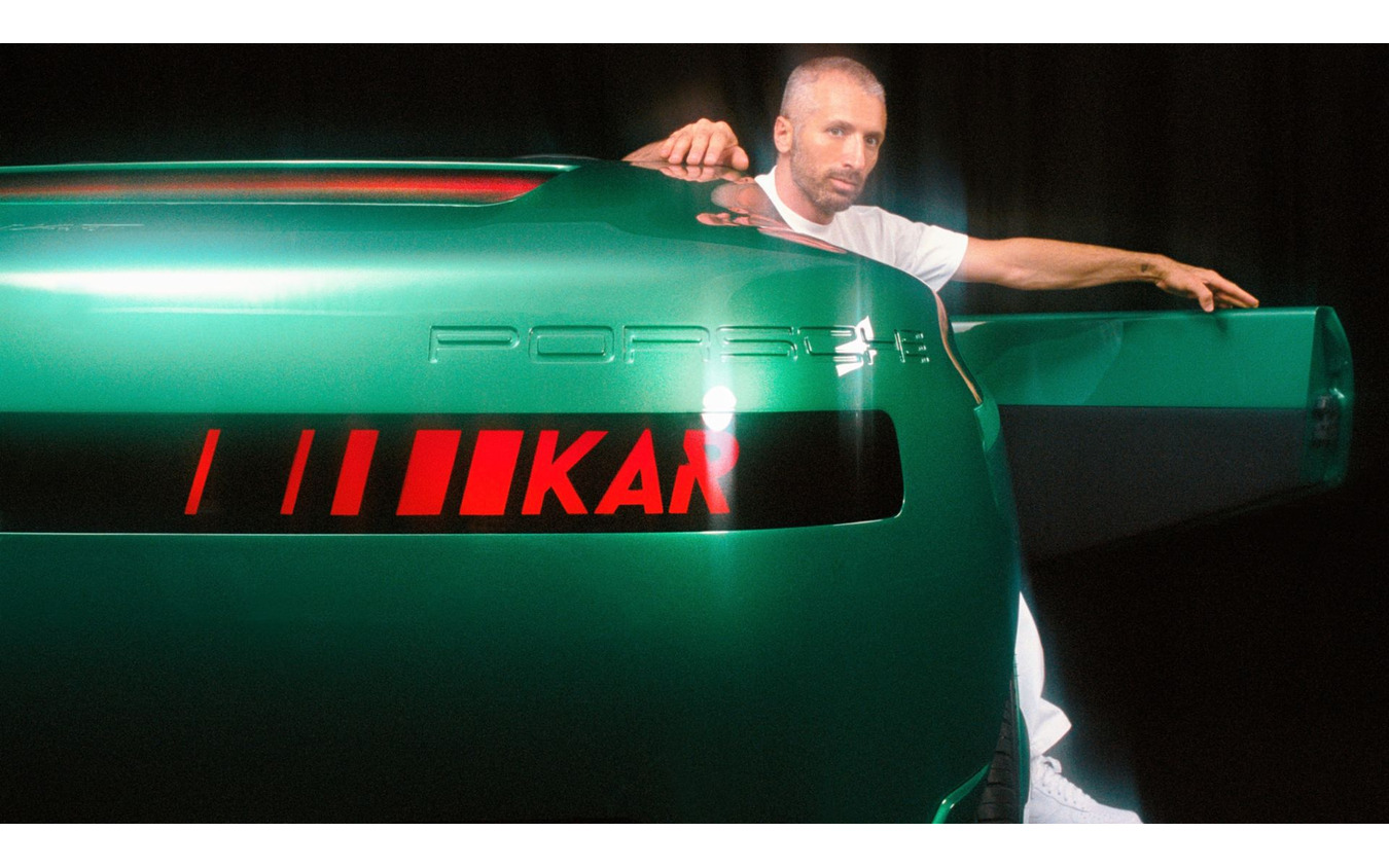 アルチュール・カー氏とポルシェ968L'Art
