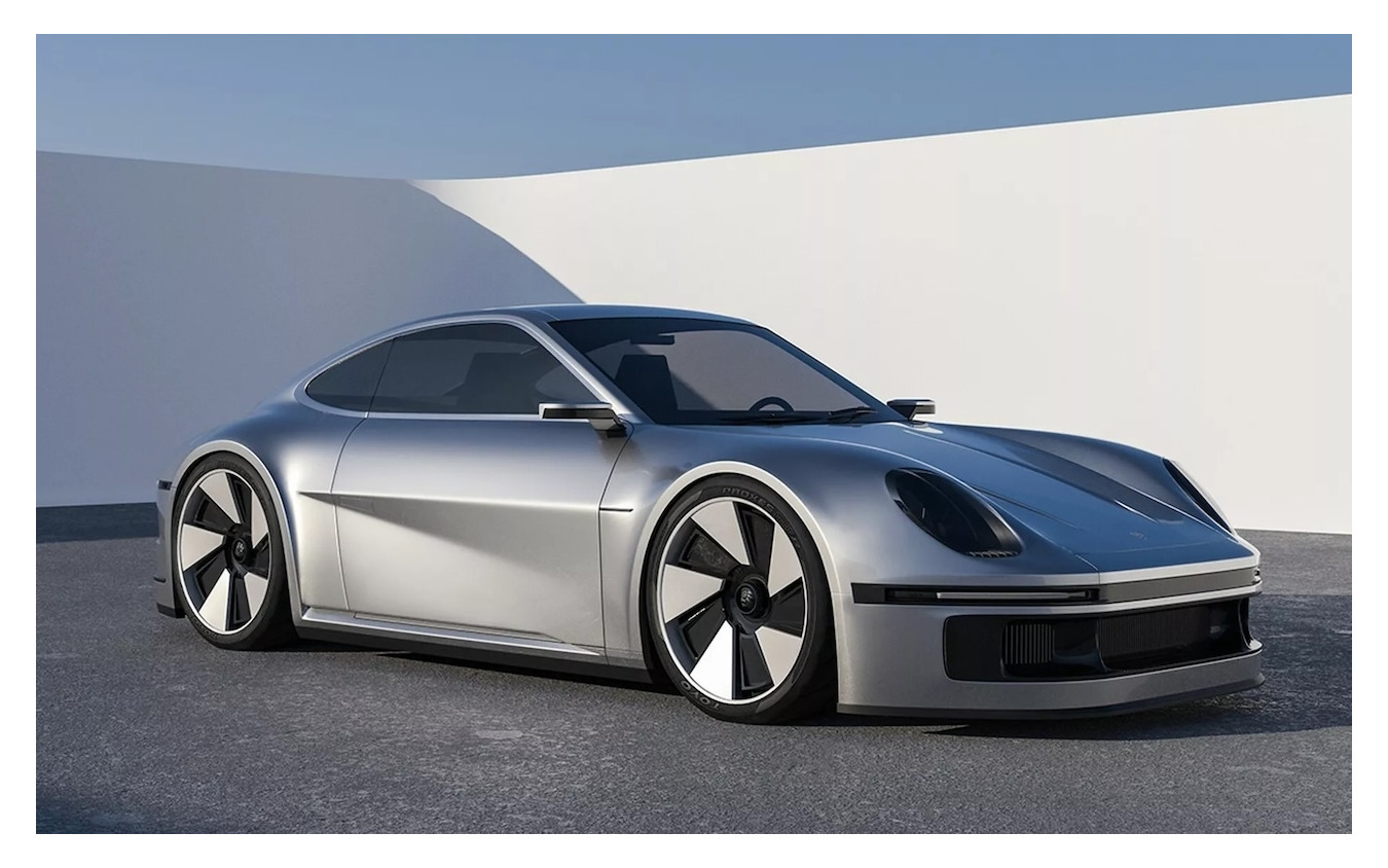 ポルシェ911 再解釈モデルのCG