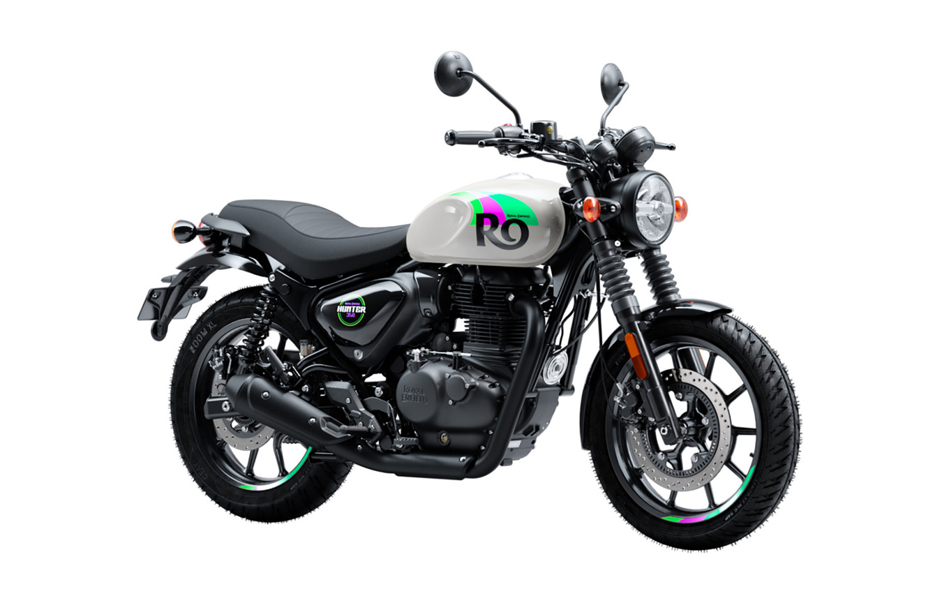ロイヤルエンフィールド ハンター350 Rio White(リオ・ホワイト)