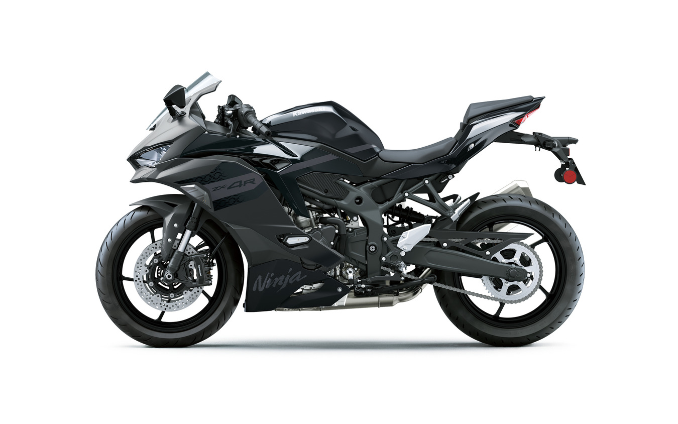 カワサキ Ninja ZX-4R SE(メタリックマットグラフェンスチールグレー×メタリックスパークブラック)