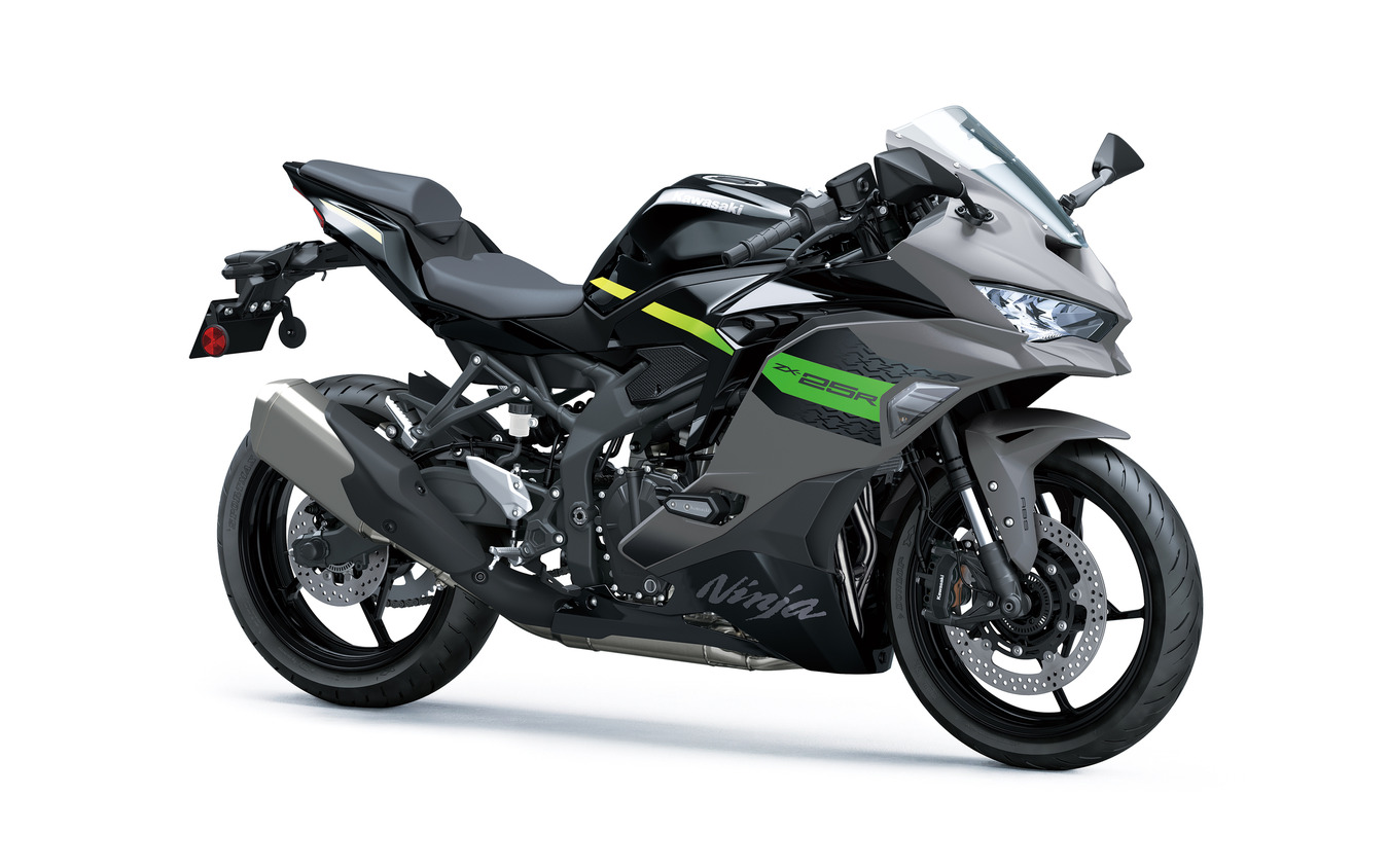 カワサキ Ninja ZX-25R SE(メタリックマットグラファイトグレー×メタリックスパークブラック)