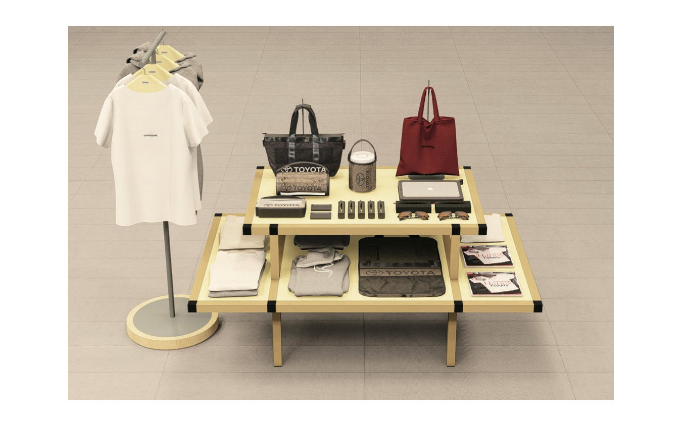 「つつむ」をテーマにしたTOYOTA UPCYCLE POP UP 第2弾