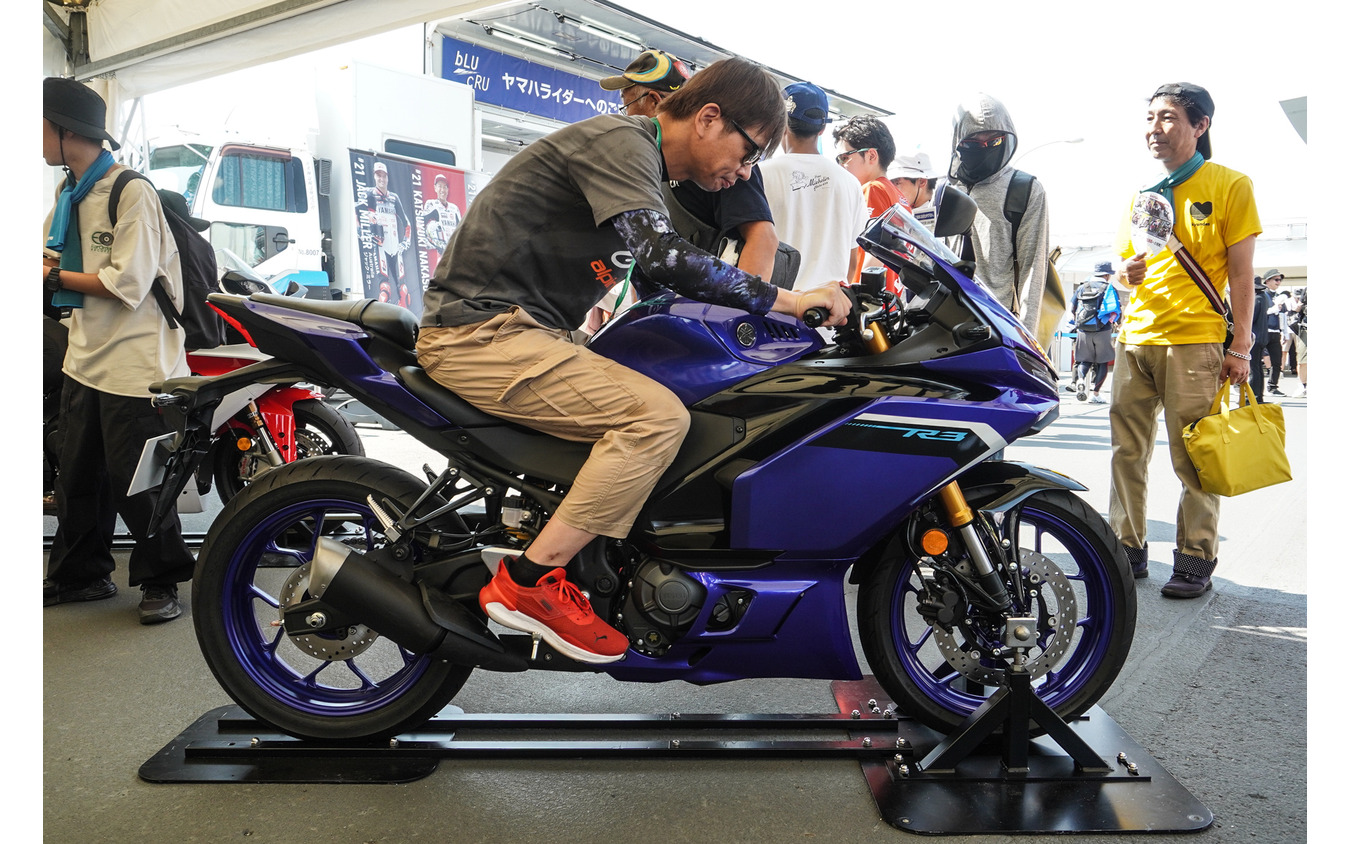 ヤマハ YZF-R3 にも試乗してみた