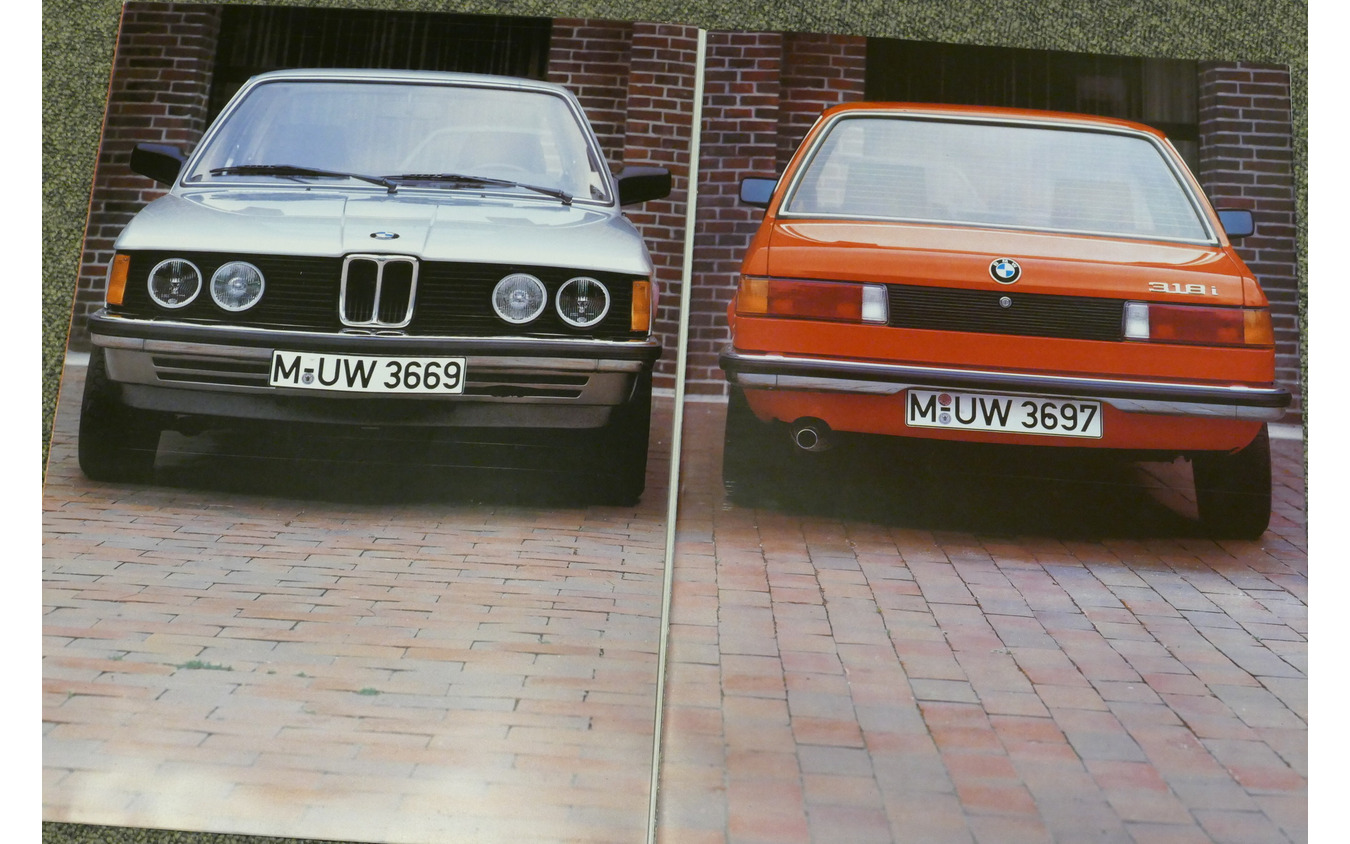 BMW 3シリーズ(初代・E21)当時のカタログ