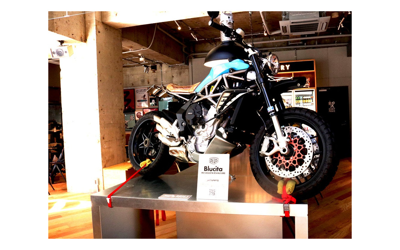 Blucita - MV Agusta Rivale 800(展示協力:NAPS /カスタムオーダー)