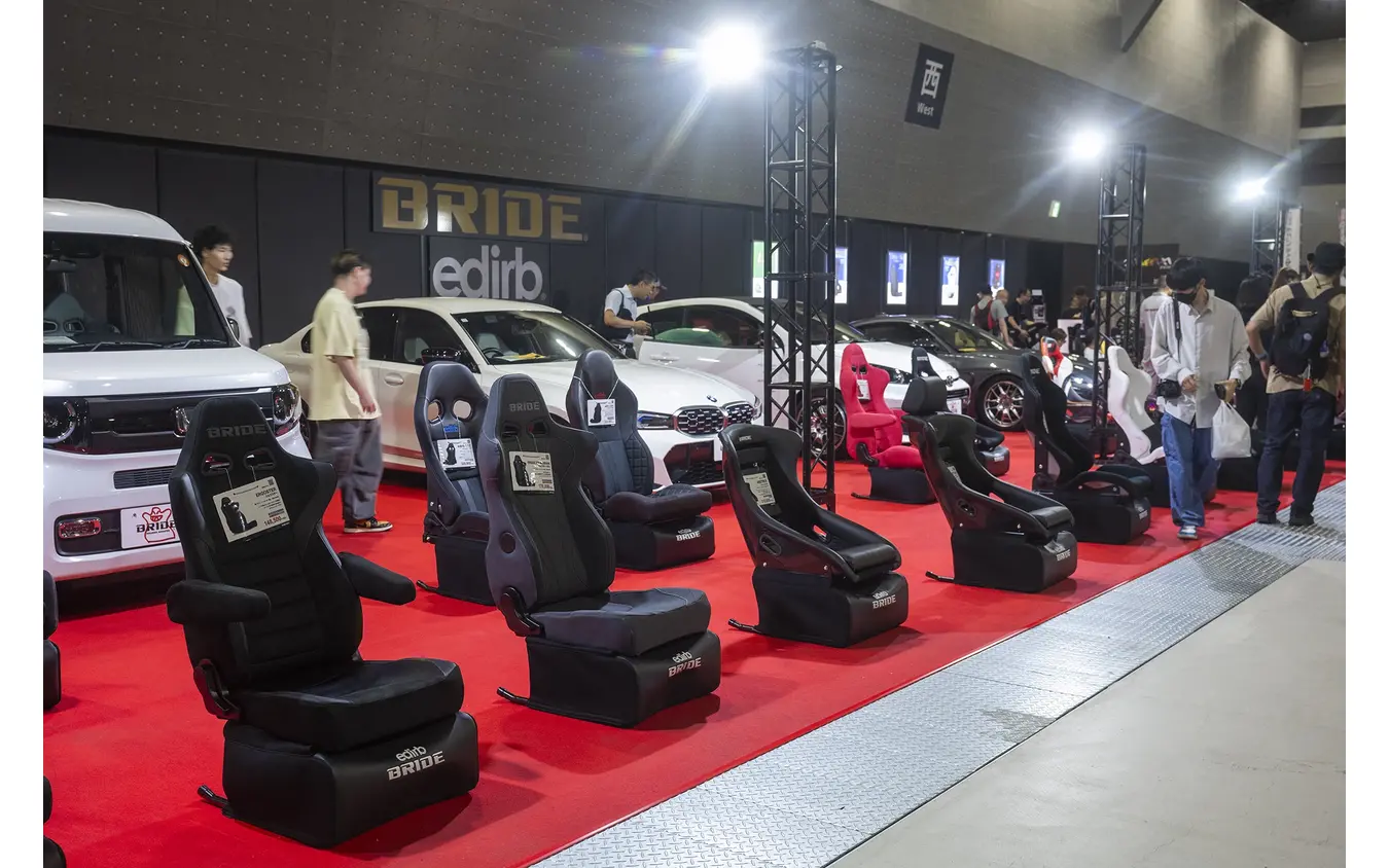 BRIDEブース…名古屋オートメッセ2025