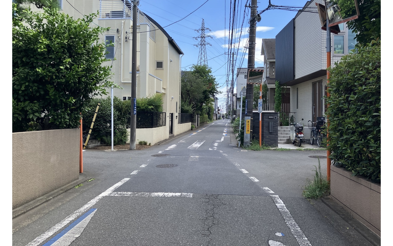 狭い道! 制限1.7m、小金井市道573号線