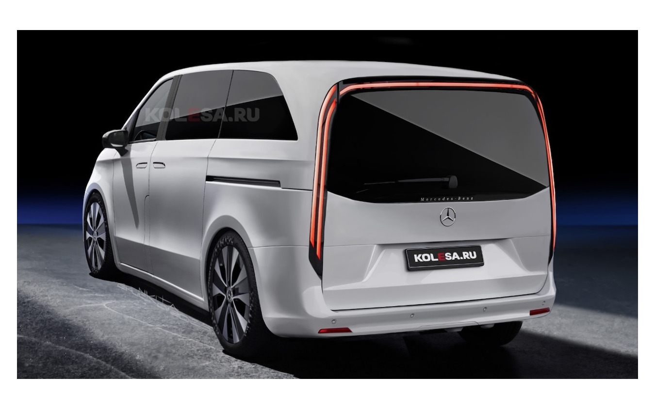メルセデスベンツ VLE 市販型の予想CG