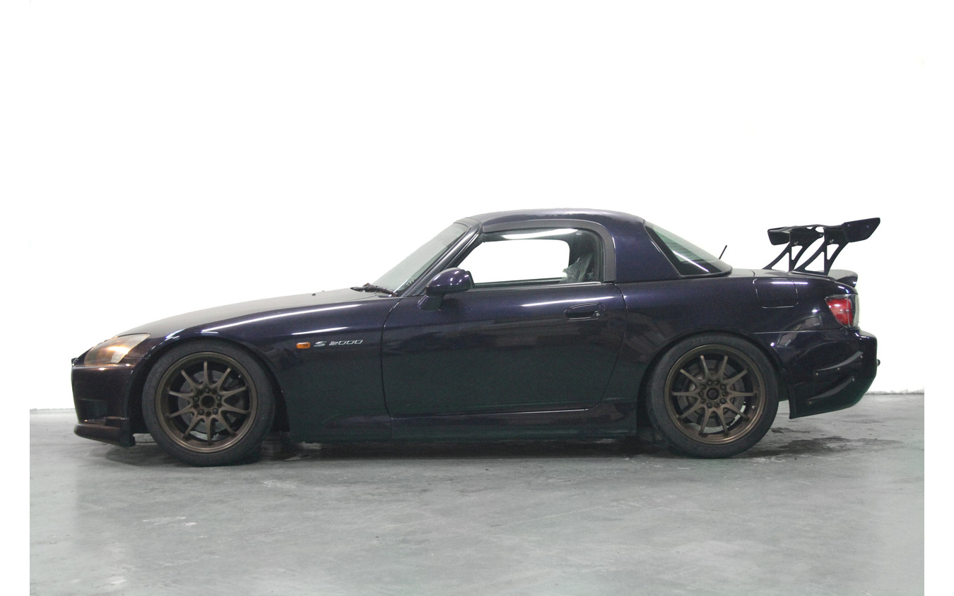 SpecSR S2000装着例(全下げ時:フロント 55mmダウン / リア 67mmダウン)