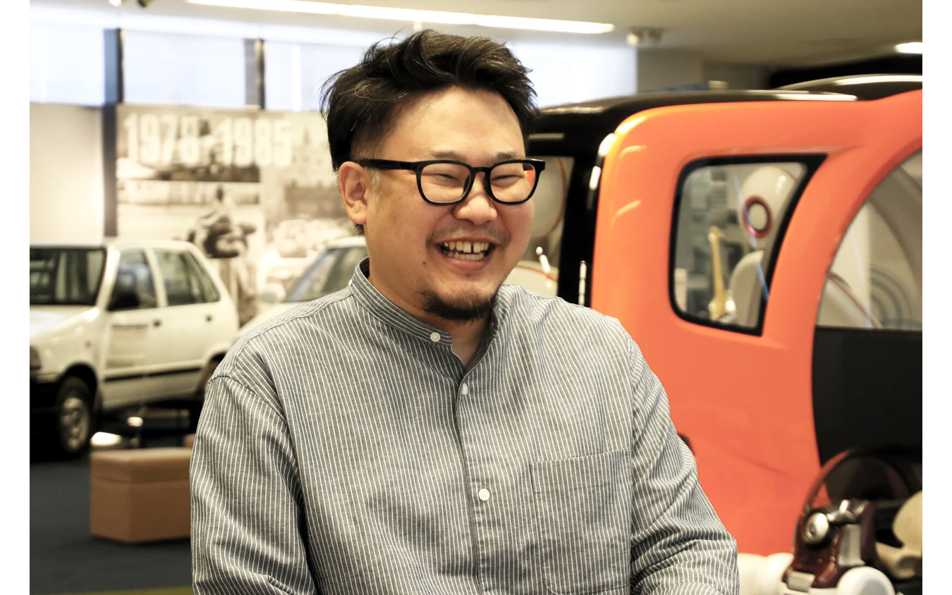 スズキ商品企画本部四輪デザイン部エクステリアグループ係長の石川猛さん