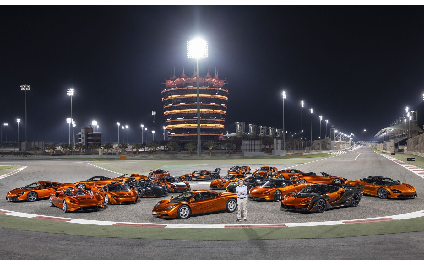 マンスール・オジェ氏が保有するマクラーレンのスーパーカーコレクション