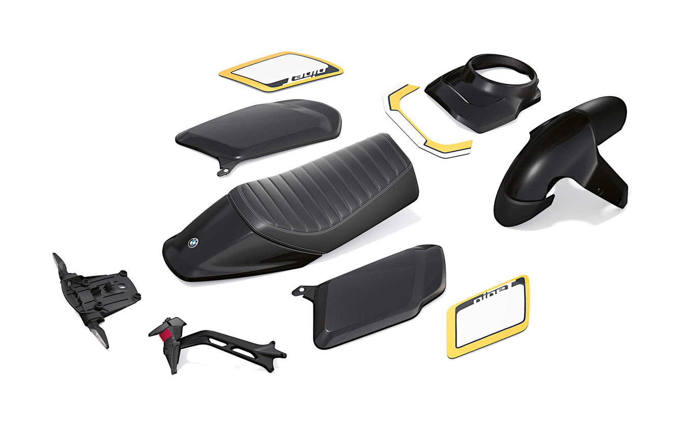 BMW『R 12 nineT』向けのアクセサリーパッケージ「ザ・トラッカー」