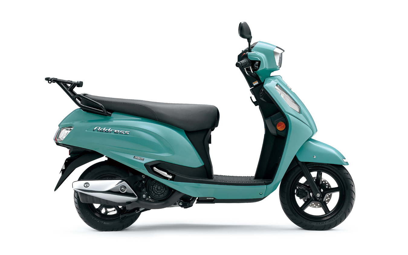 スズキの新型スクーター『アドレス125』(ソリッドアイスグリーン)