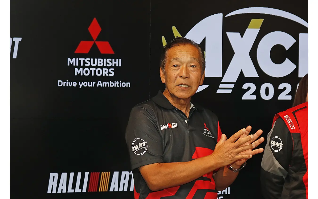 チーム三菱ラリーアート総監督の増岡浩氏