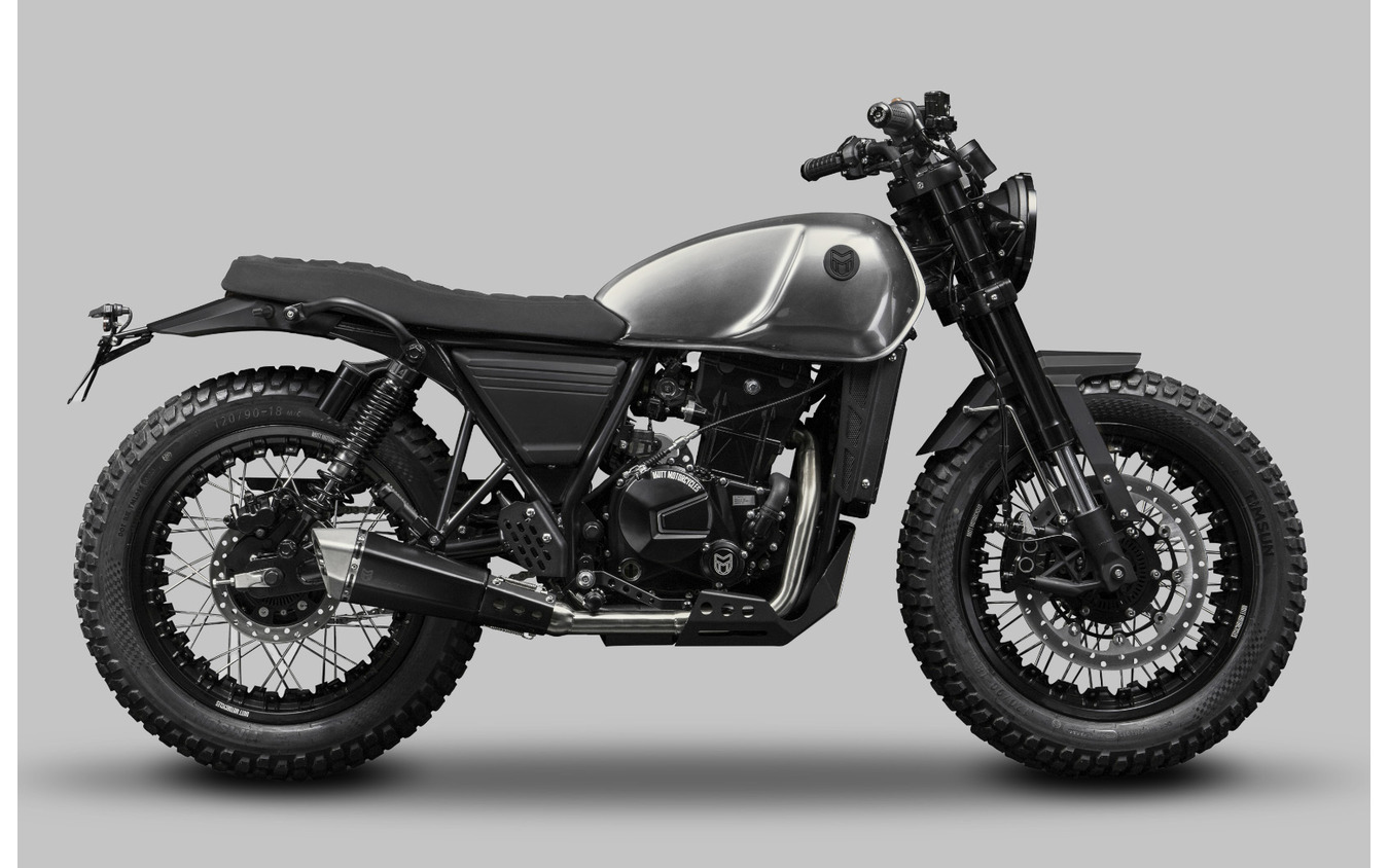 MUTT Motorcycles DRK-01 250CC DARK CHROME