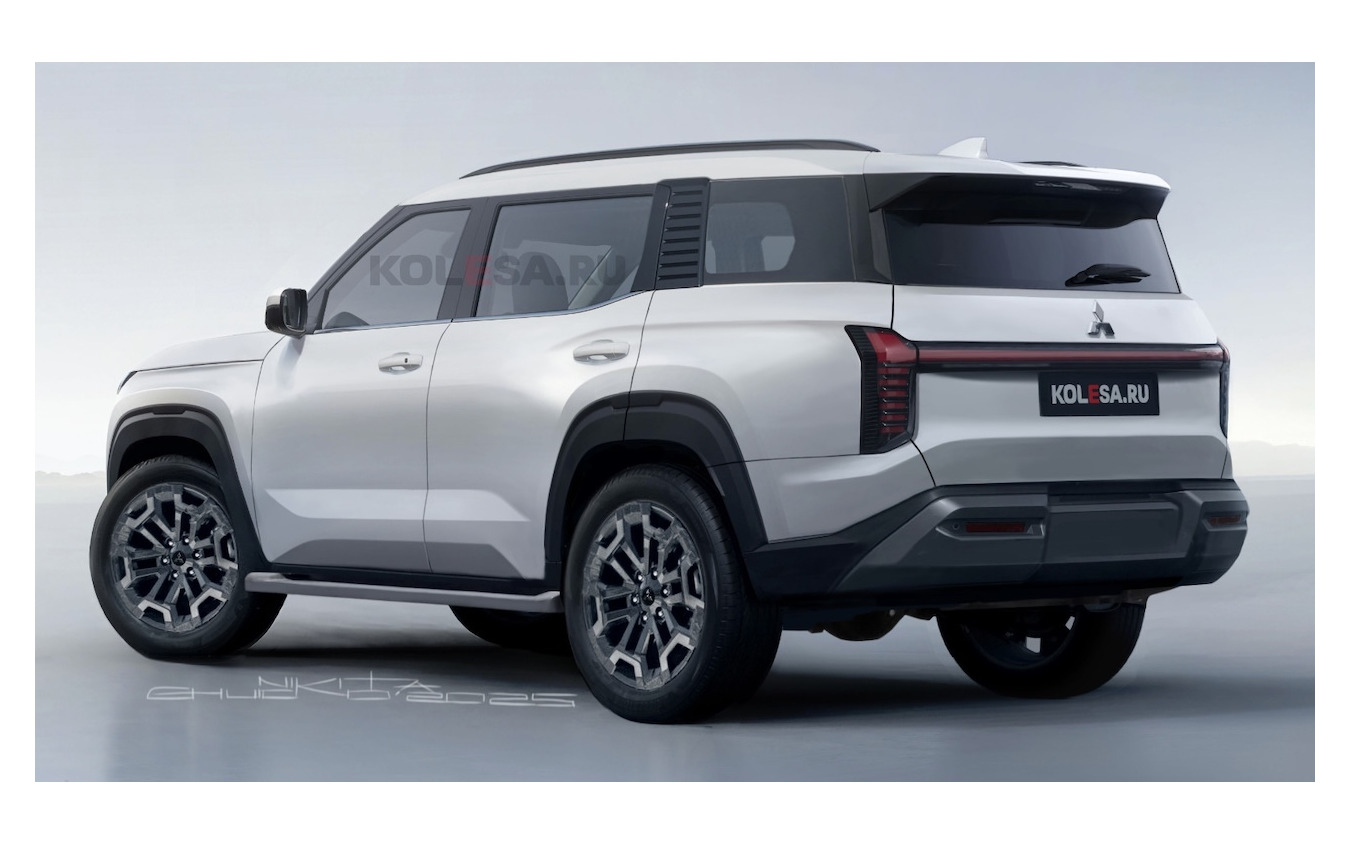 三菱 パジェロスポーツ 次期型の予想CG