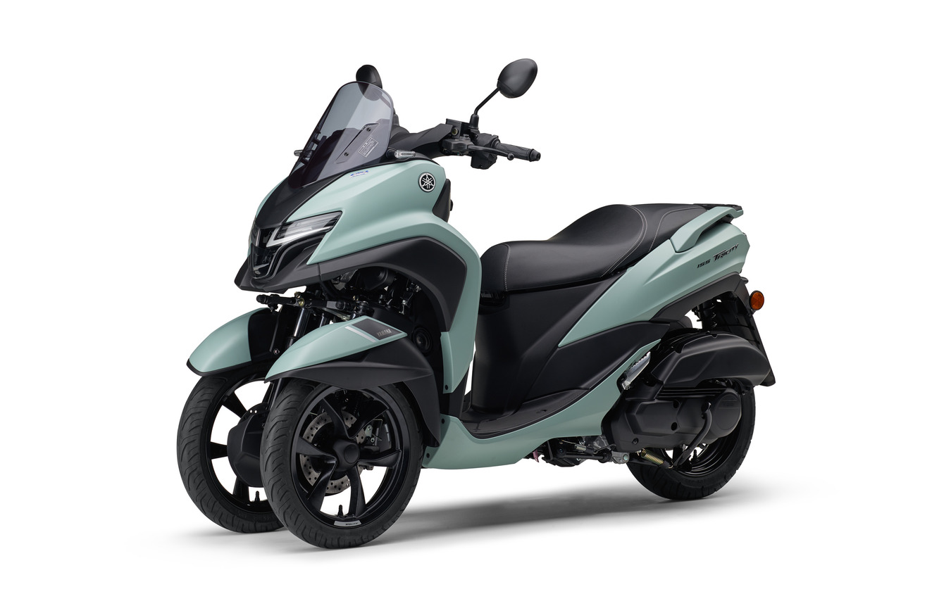 ヤマハ トリシティ155 ABS(マットライトグリーニッシュグレーメタリック1)