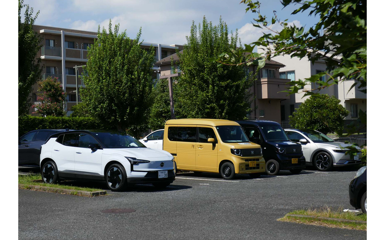 取材当日は試乗会ということで、最新の電動車が用意された