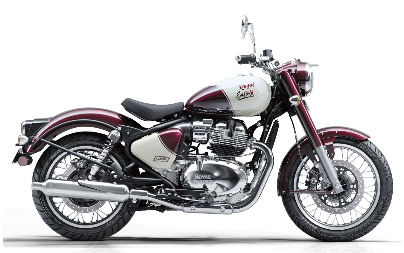 ベース車両となるロイヤルエンフィールド『クラシック650』