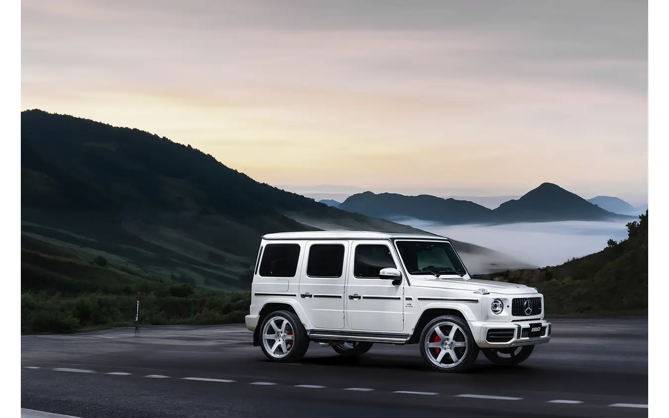 レイズ TE37GC A.S.T.クリスタルブラッシュド × Mercedes Benz AMG Gclass