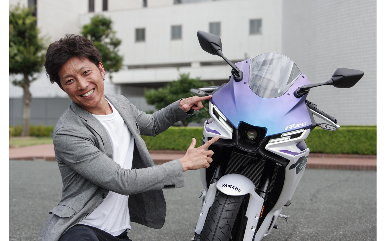 ヤマハ発動機 プロダクトデザイン部 安田将啓さんのお気に入りはやはりフロントマスク