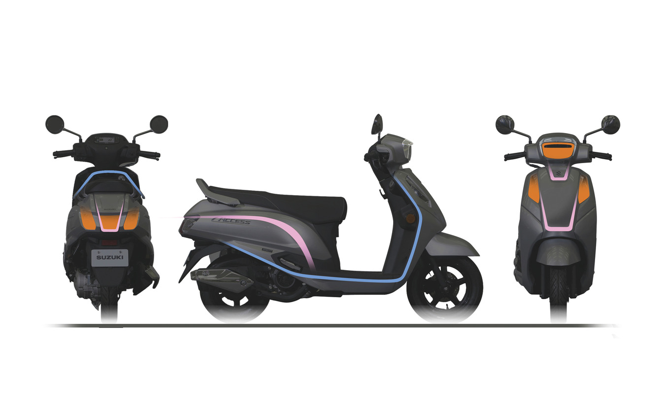 デザインをフル刷新した新型アドレス125