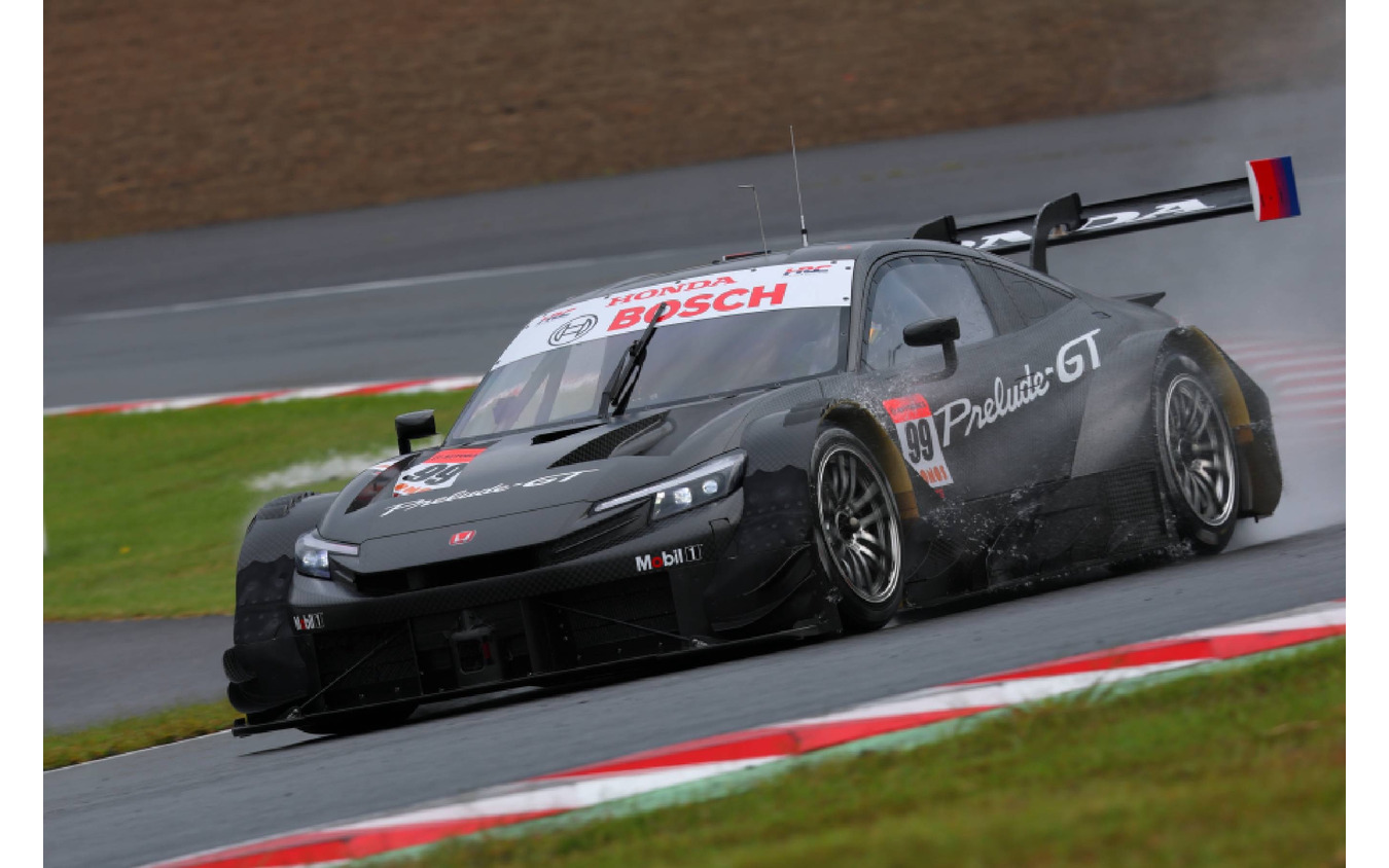 ホンダ『プレリュード』新型がベースのSUPER GT・GT500マシンのプロトタイプ