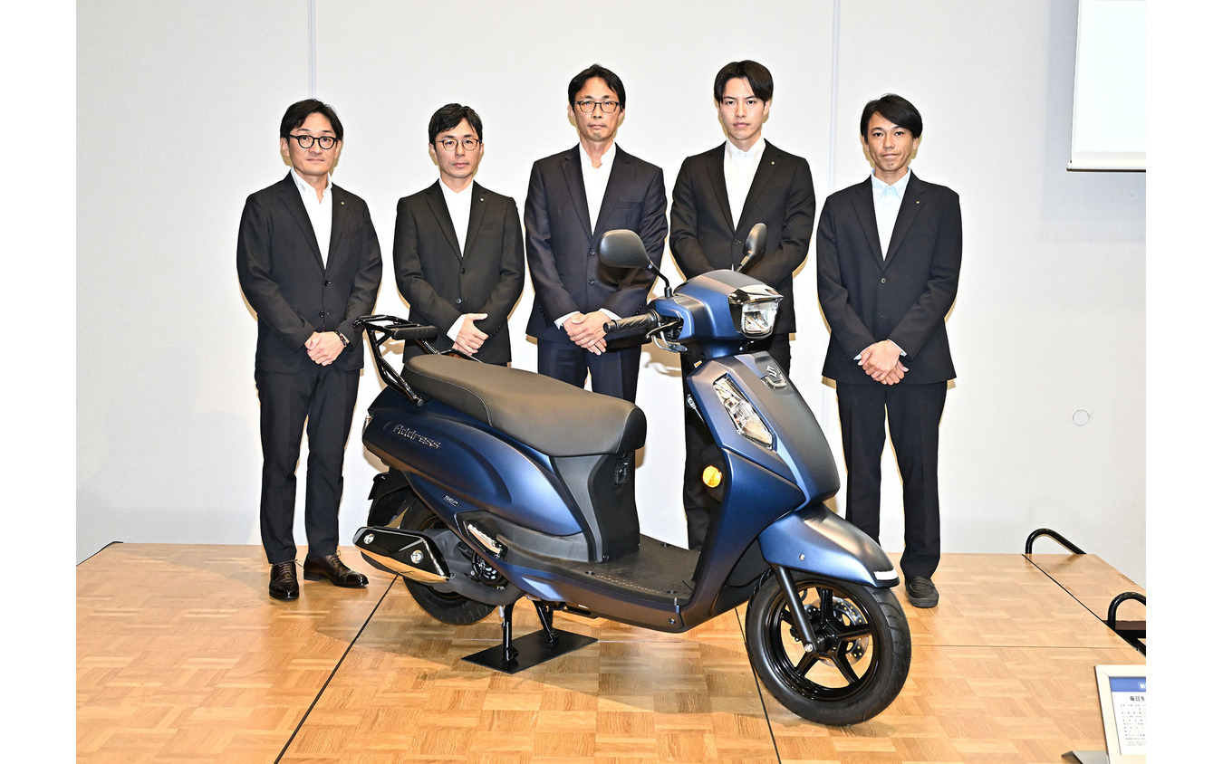 スズキ『アドレス125』新型と開発陣