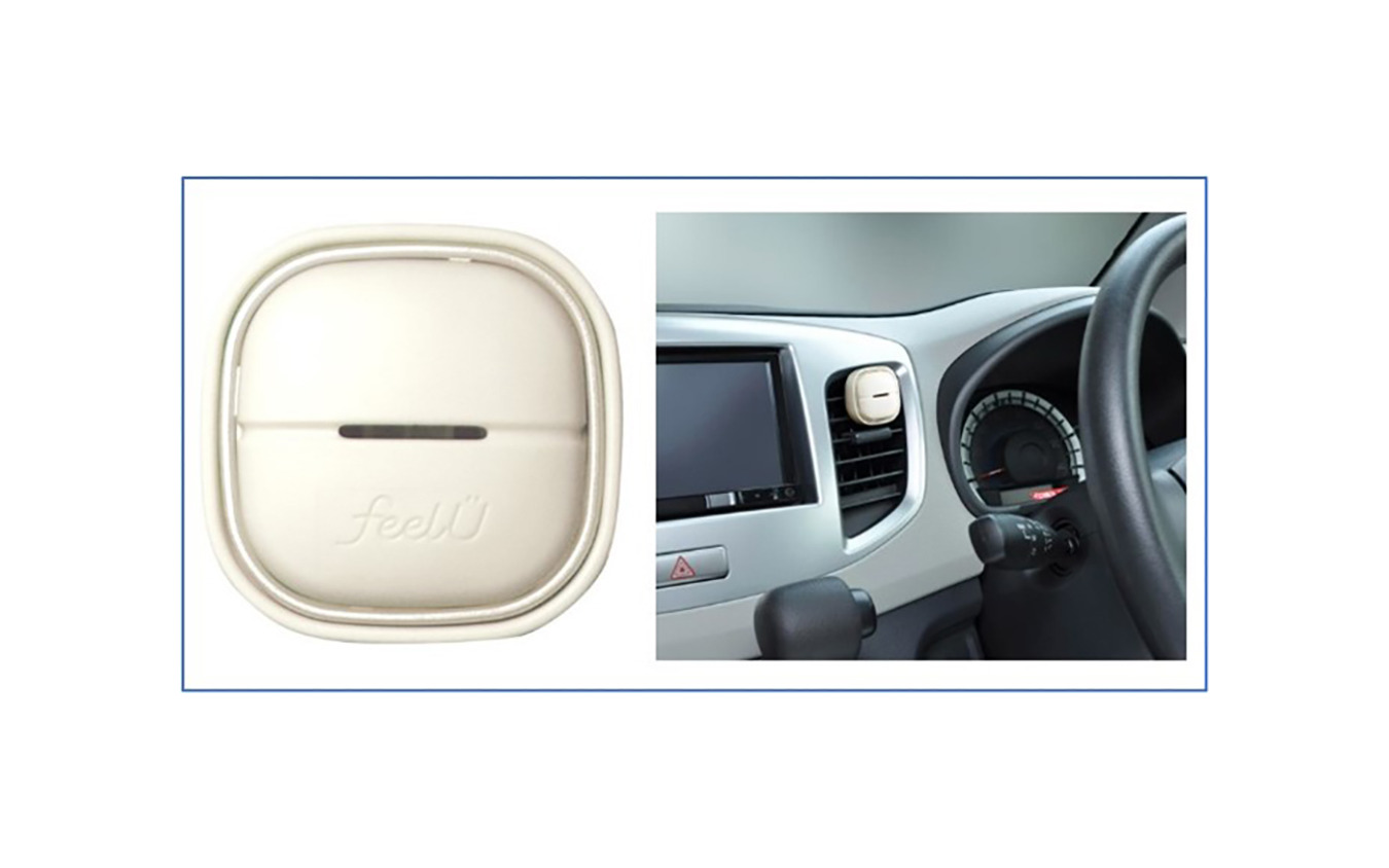 カーフレグランス「消臭力 クルマ用 feelU(フィールユー) クリップタイプ」