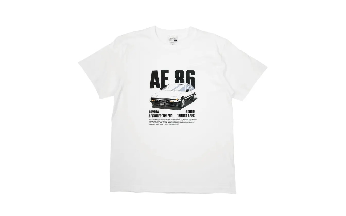 TOYOTA AE86 トレノデザイン Tシャツ