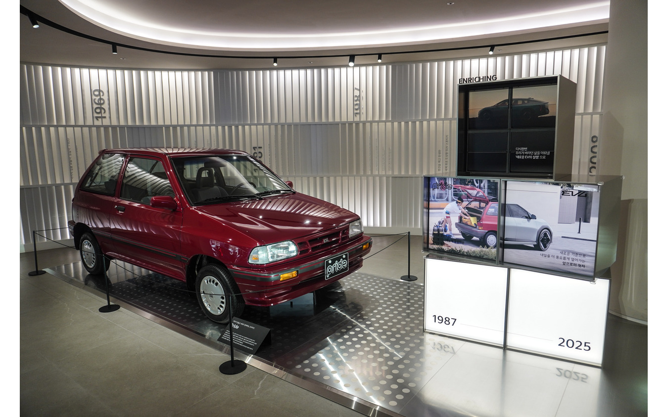大衆の足となったキアのコンパクトカー「プライド」(1987年)
