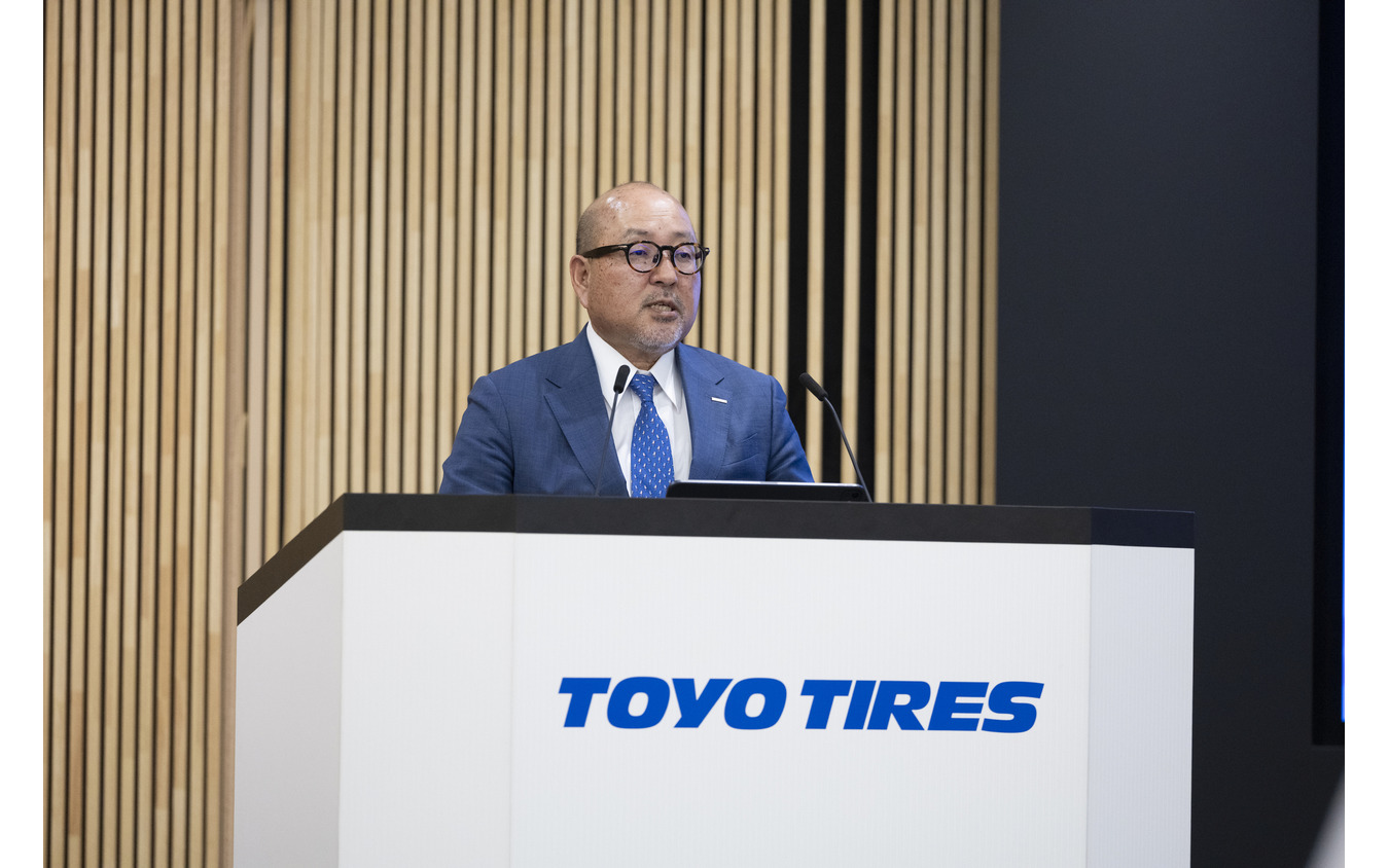 TOYO TIRE 代表取締役社長&CEO 清水隆史氏