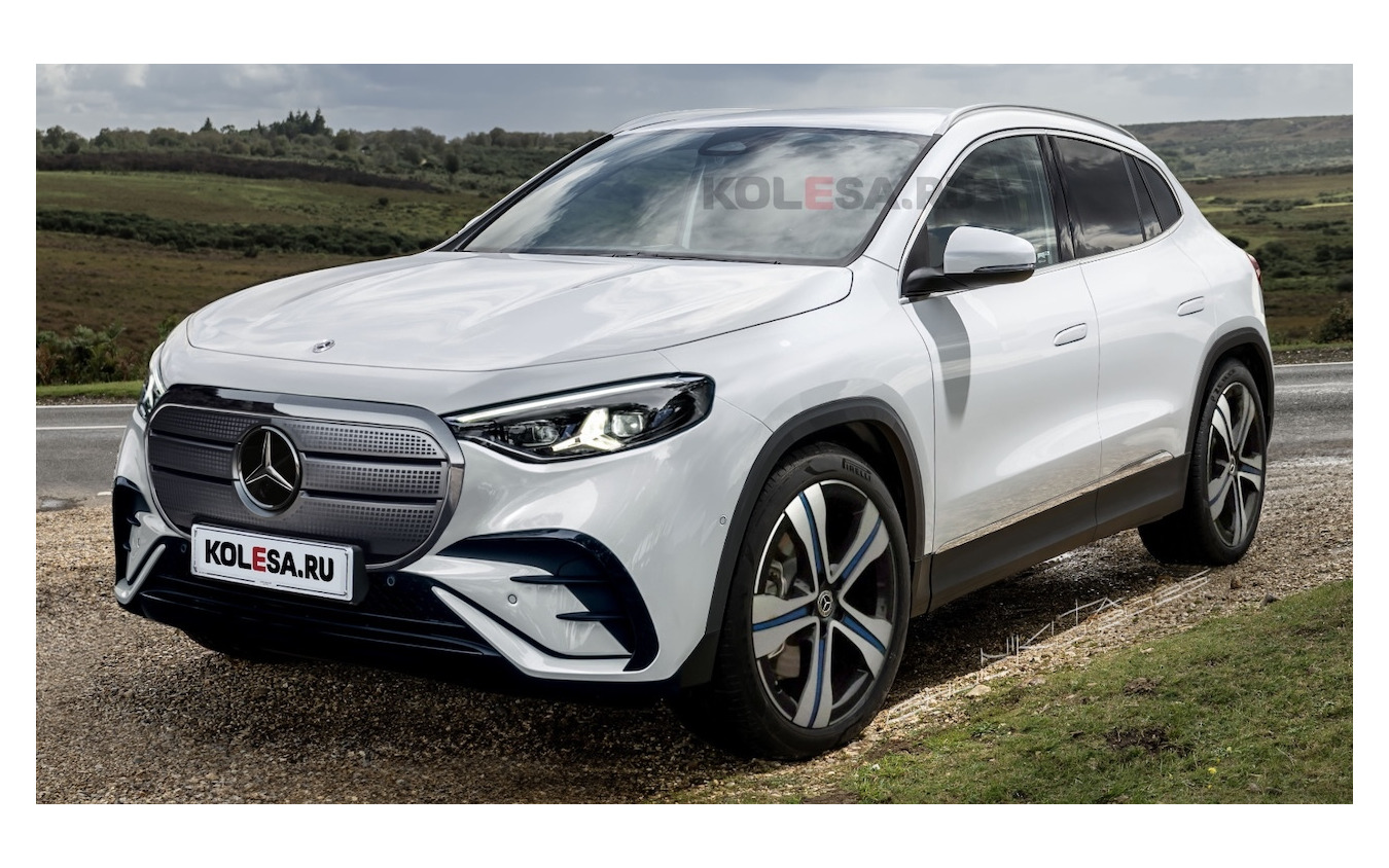 メルセデスベンツ GLA 次世代型の予想CG