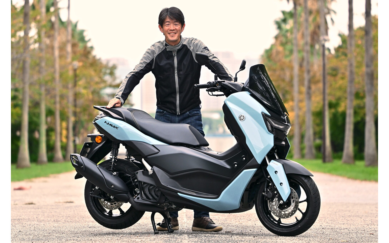 伊丹孝裕氏とヤマハ NMAX155