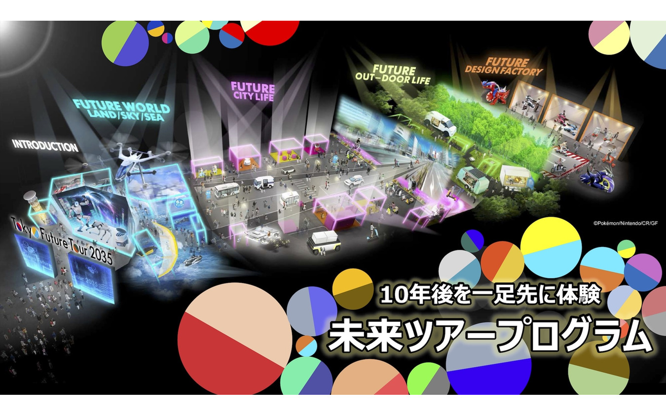 ジャパンモビリティショー2025:Tokyo Future Tour 2035の未来ツアープログラム