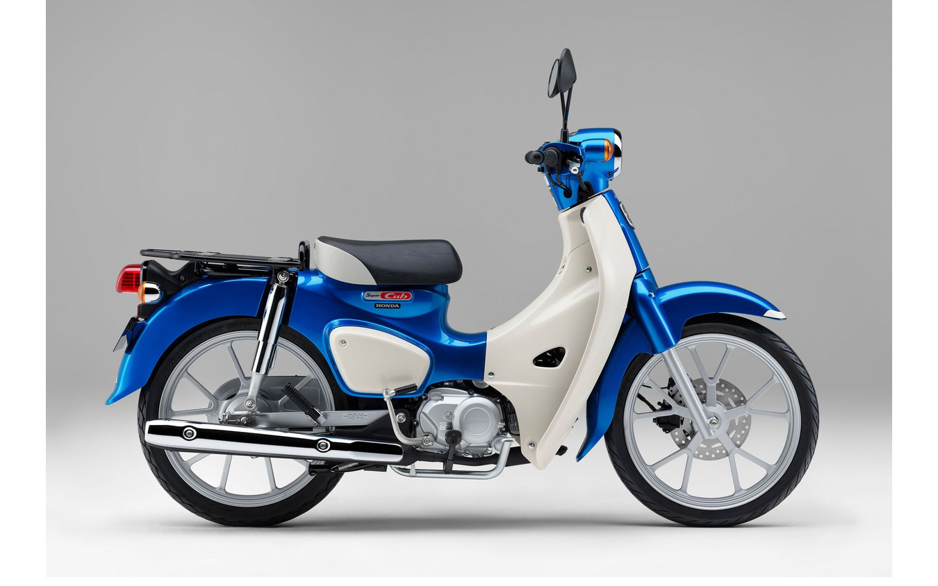 ホンダ スーパーカブ110(グリントウェーブブルーメタリック)