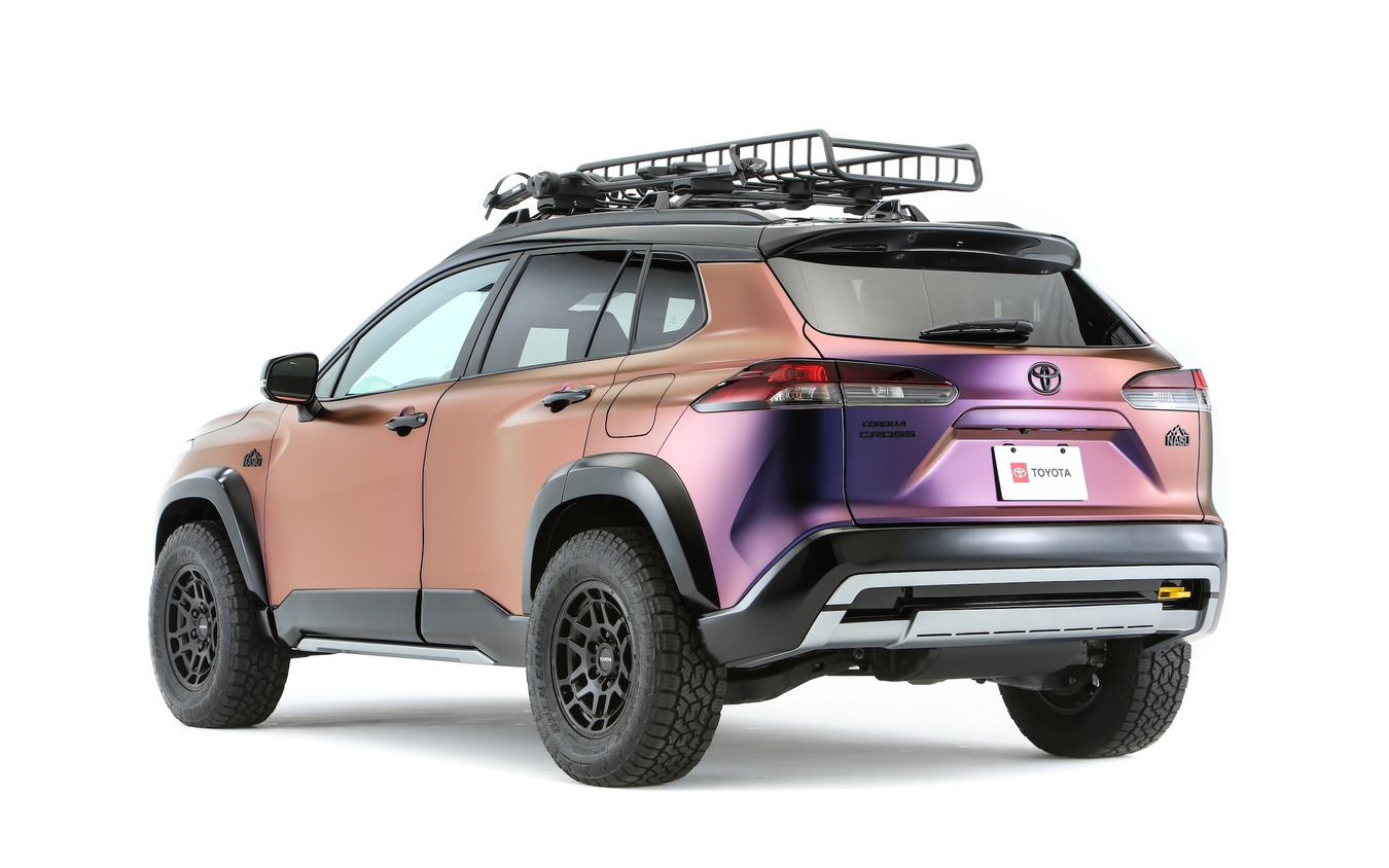 日本の山岳地帯からインスピレーション、コンセプトカー『カローラクロス那須エディション』が登場…SEMA2025