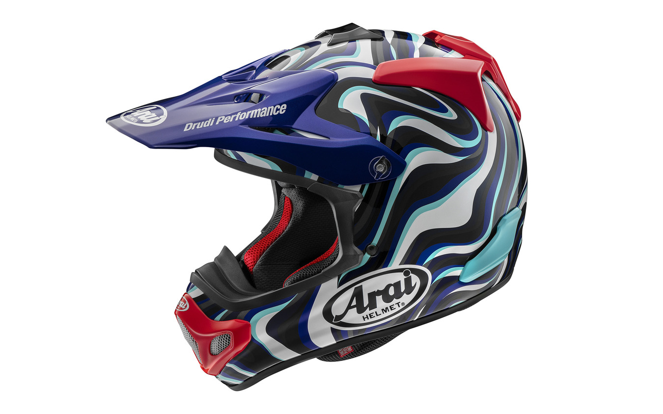 アライヘルメット V-CROSS 4ストリーム［ブルー］