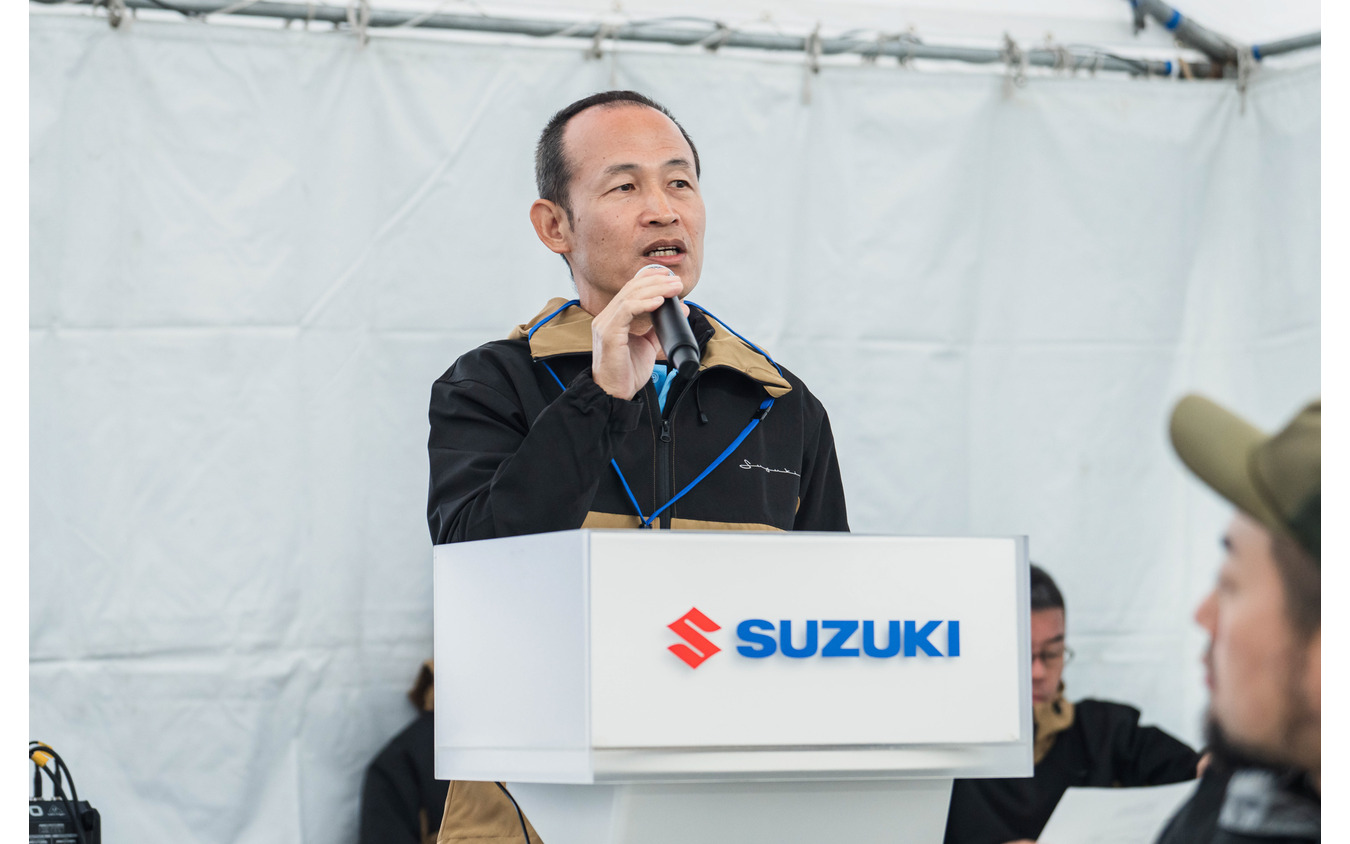 スズキ DR-Z4S チーフエンジニアの加藤幸生さん