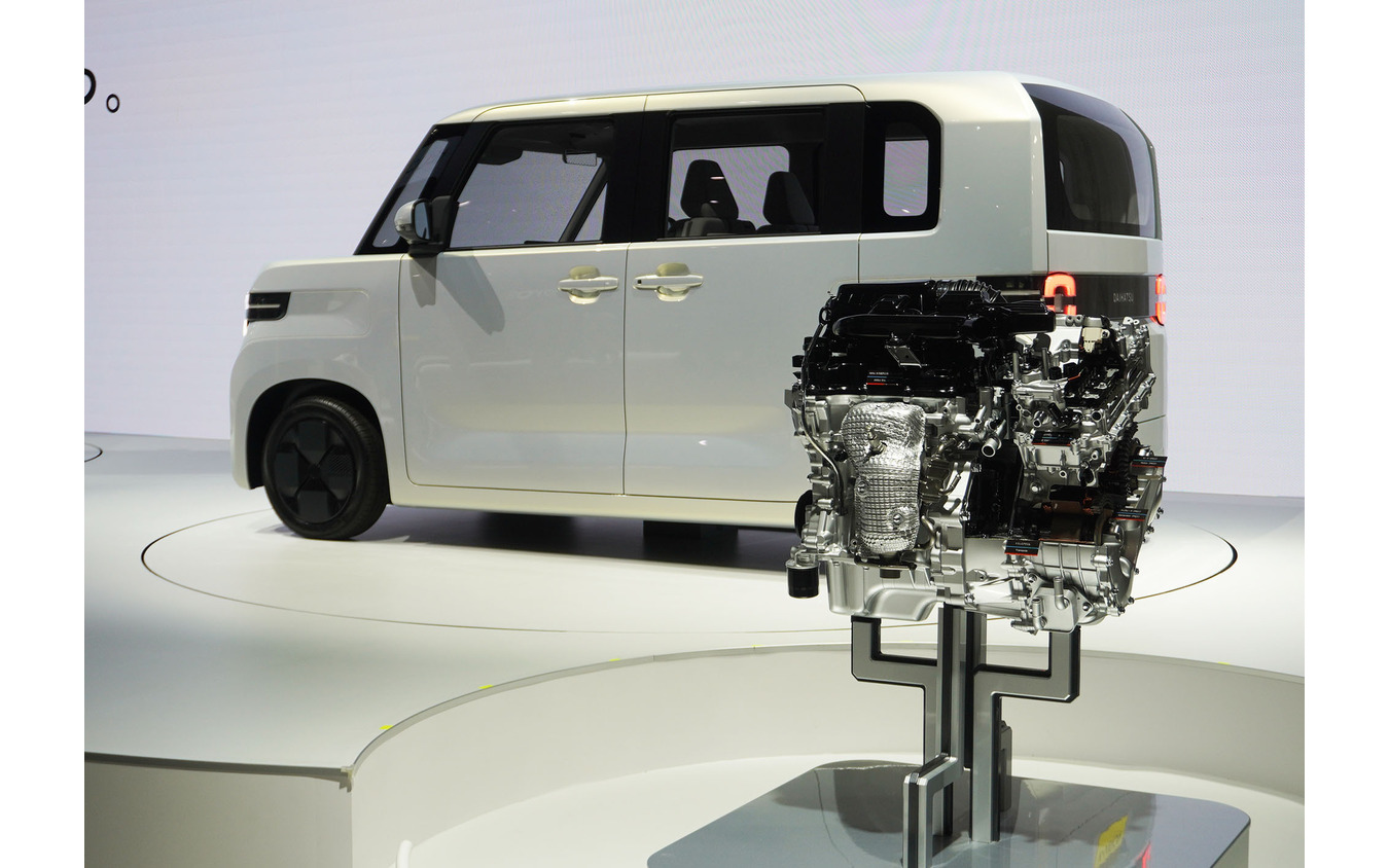 ダイハツの第2世代シリーズハイブリッドシステム(ジャパンモビリティショー2025)