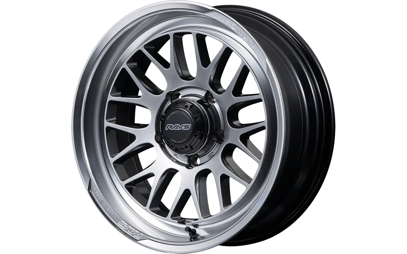 レイズ ホムラ 2x9L-RA グレイスシルバー/リムDMC