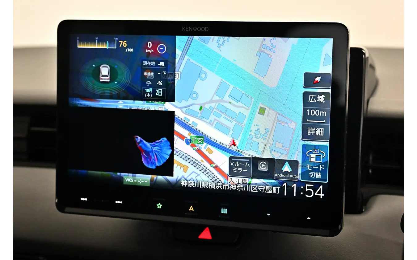 ケンウッド 彩速ナビ MDV-MX12F
