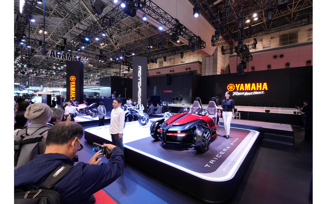 ヤマハブース(ジャパンモビリティショー2025)