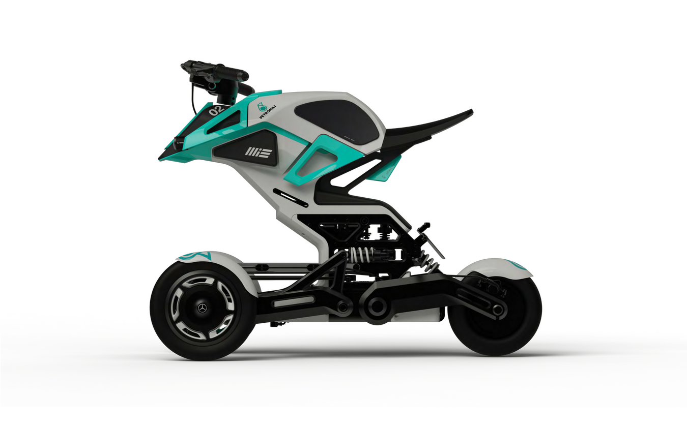 F1ドライバー角田裕毅モデルの3輪電動バイク「Sparrow Tsunoda Edition」初公開…ジャパンモビリティショー2025